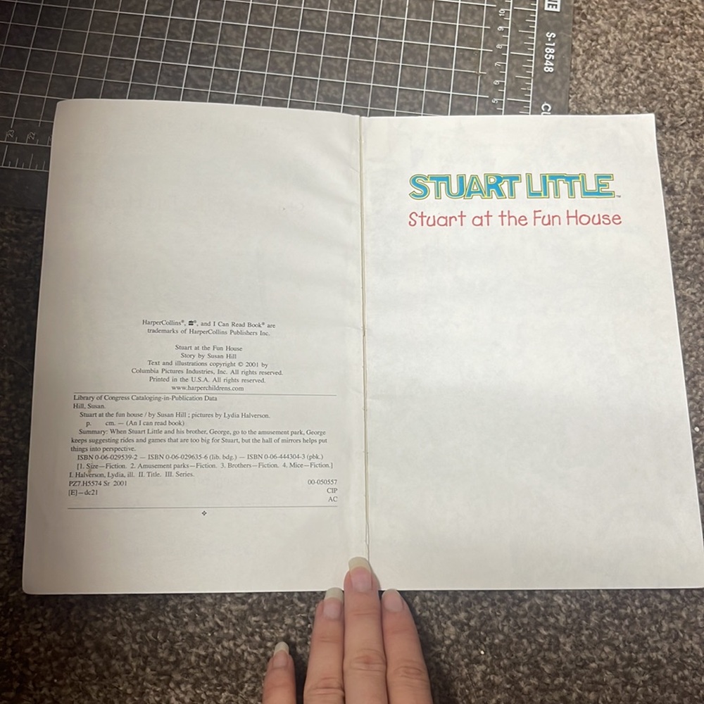 Stuart Little level 1 reader book - Picture 5 of 9
